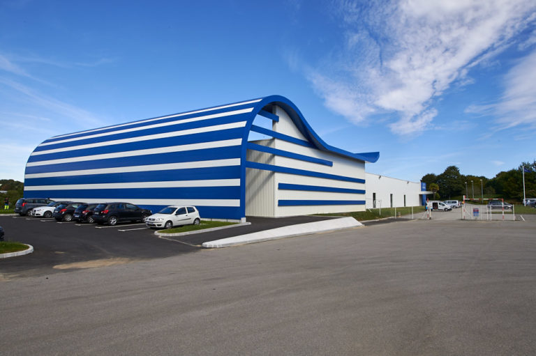 vue exterieure siege social armor lux quimper agence archi factory