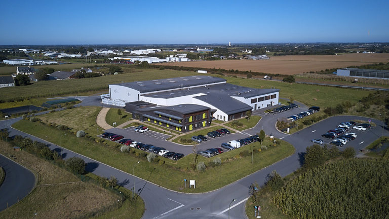 vue aerienne site otb plouedern archi factory agence architecture
