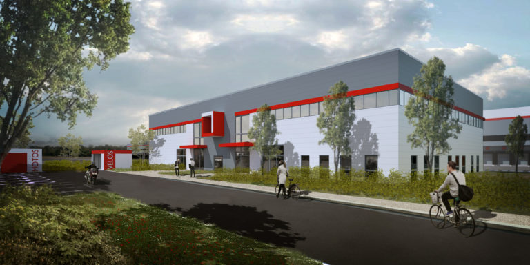 panhard developpement messagerie logistique le coudray montceaux archi factory