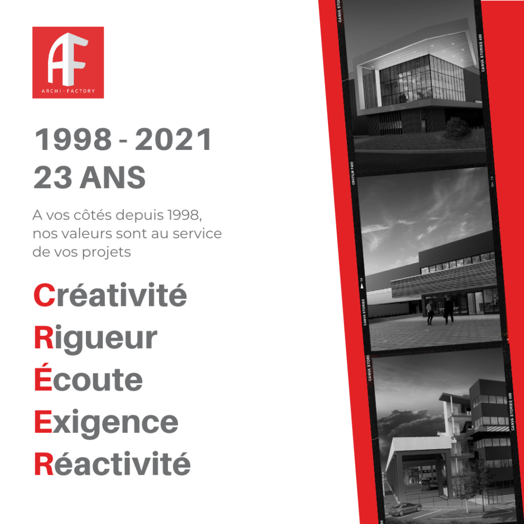 1998 - 2021 archi factory agence architecture